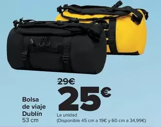 Bolsa De Viaje Dublín