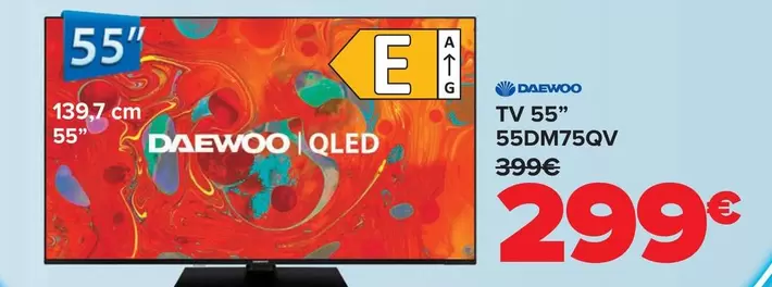 Daewoo - Tv 55" 55dm75qv