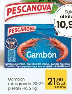 Pescanova - Gambón Extragrande