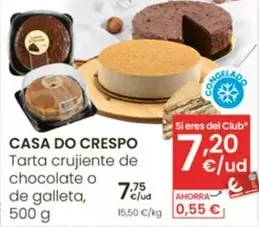 Casa Do Crespo - Tarta Crujiente De Chocolate O De Galleta