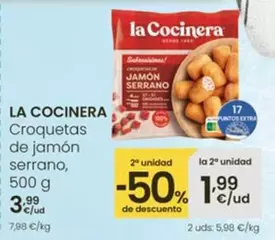 La Cocinera - Croquetas De Jamón Serrano