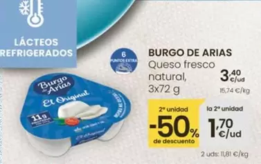 Burgo De Arias - Queso Fresco Natural