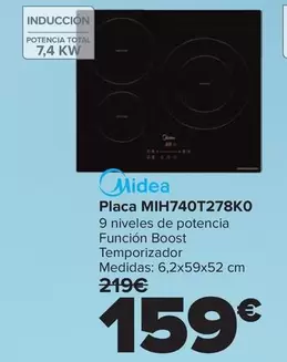 Midea - Placa Mih740t278k0