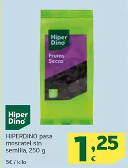 Hiperdino - Pasa Moscatel Sin Semilla
