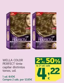 Wella - Color Perfect Tinte Capilar Distintos Tonos