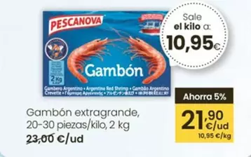 Pescanova - Gambon Extragrande
