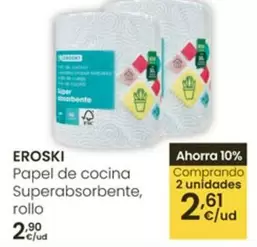 Eroski - Papel De Cocina Superabsorbente