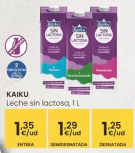 Kaiku - Leche Sin Lactosa