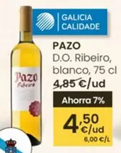 Pazo - D.O. Ribeiro, Blanco