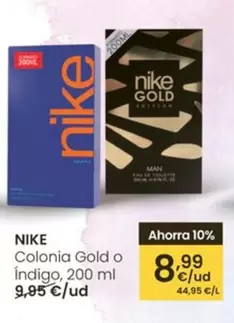 Nike - Colonia Gold O Indigo, 200 Ml