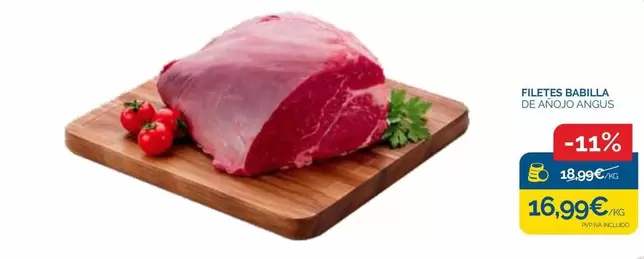 Filetes Babilla De Anoa Angus