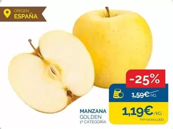 origen - Manzana Golden