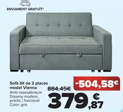 Sofá Cama 2 Plazas Modelo Vienna