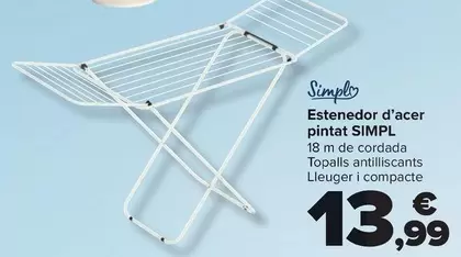 Simpl - Tendedero Acero Pintado 