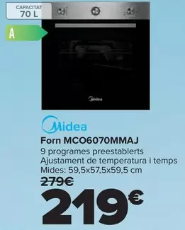 Midea - Horno Mco6070mmaj