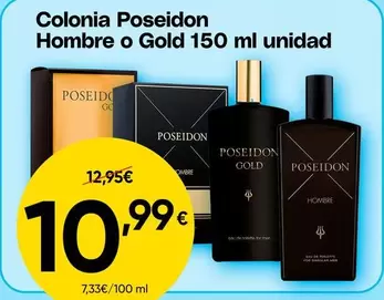 poseidon - Colonia Hombre O Gold