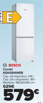 Bosch - Combi KGN36NWEB