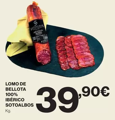 sotoalbos - Lomo De Bellota 100% Ibérico