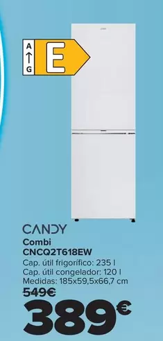 Candy - Combi Cncq2t618ew