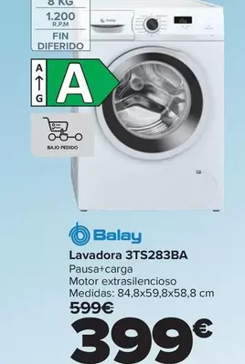 Balay - Lavadora 3TS283BA