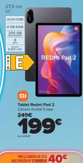 Xiaomi - Tablet Redmi Pad 2