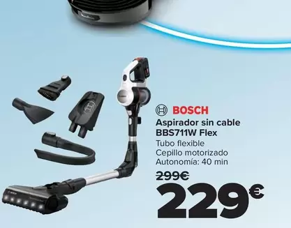 Bosch - Aspirador Sin Cable BBS711W Flex