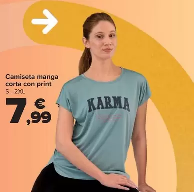 TEX - Camiseta Manga Corta Con Print