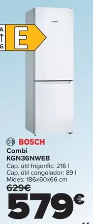Bosch - Combi KGN36NWEB