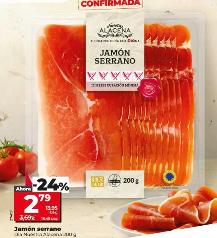 Dia Nuestra Alacena - Jamón Serrano 