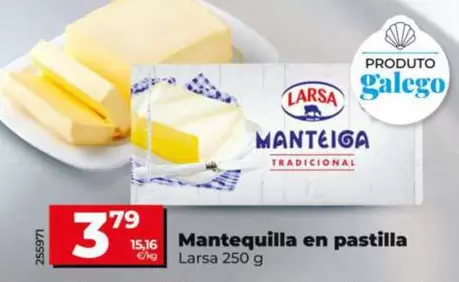 Larsa - Mantequilla En Pastilla