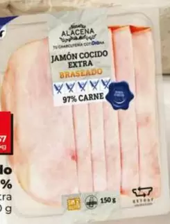 Dia Nuestra Alacena - Jamón Cocido Braseado 97%