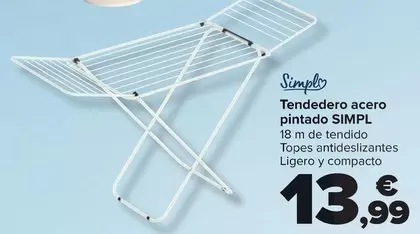 Simpl - Tendedero Acero Pintado 