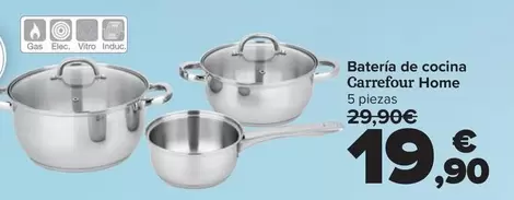 Carrefour Home - Batería De Cocina  