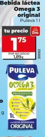 Puleva - Bebida Láctea Omega 3 Original