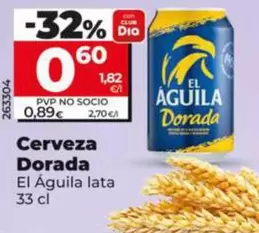 El Águila - Cerveza Dorada