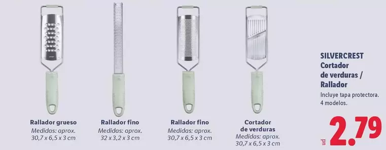 SilverCrest - Cortador De Verduras/Rallador