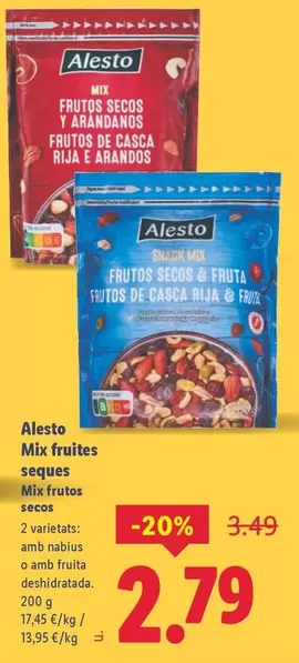 Alesto - Mix Frutos Secos