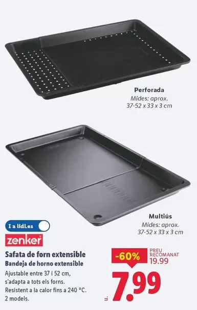 Zenker - Bandeja De Horno Extensible 