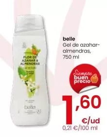 Belle - Gel De Azahar Almendras