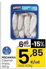 Pescanova - Calamar Limpio