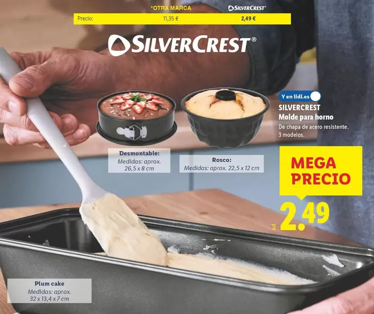 SilverCrest - Molde Para Horno