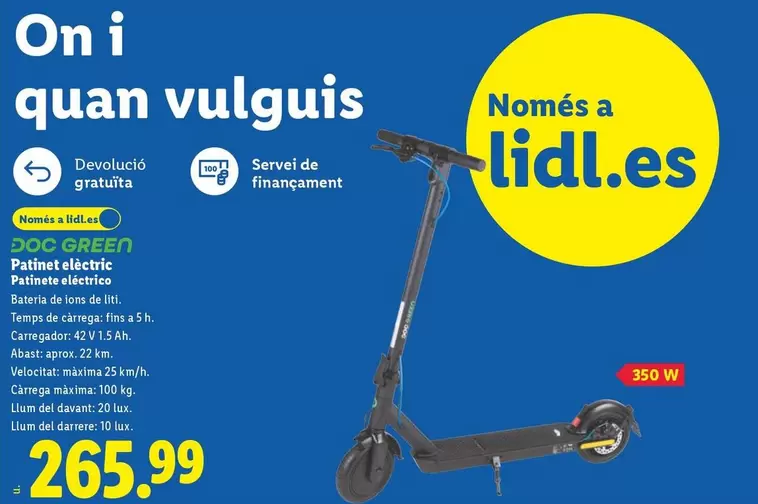 Doc Green - Patinete Eléctrico