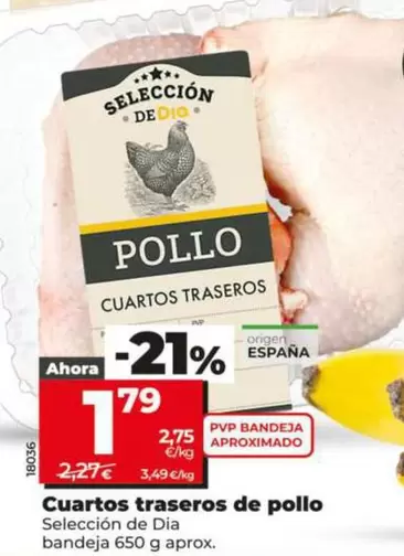 Seleccion De Dia - Cuartos Traseros De Pollo