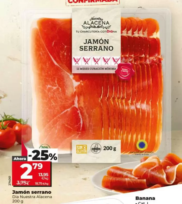 Dia Nuestra Alacena - Jamón Serrano 