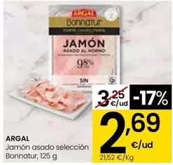 Argal - Jamon Asado Seleccion Bonnatur