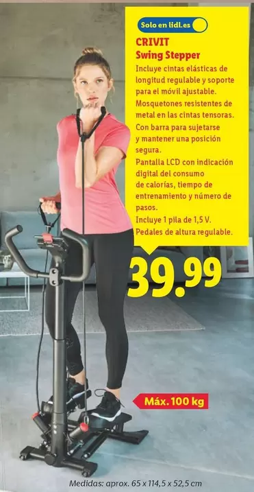 Crivit - Swing Stepper