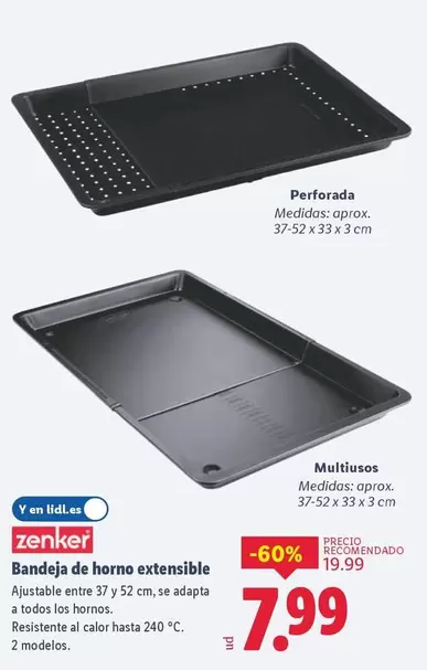 Zenker - Bandeja De Horno Extensible