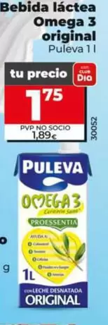 Puleva - Bebida Láctea Omega 3 Original 