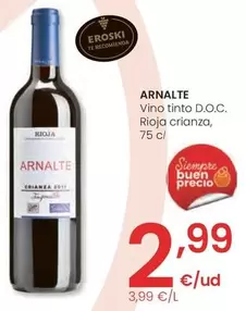 Arnalte - Vino Tinto D.O.C. Rioja Crianza