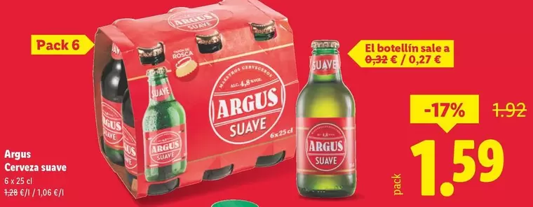 Argus - Cerveza Suave